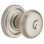 Baldwin 5206.ENTR Estate Classic Keyed Entry Knobset with Emergency Exit Function for 2-1/4 Inch Thick Doors