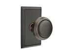 Emtek Norwich 8221 Privacy Knobset with Rectangular Rosette