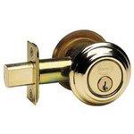 Omnia COLDBA Colonial Auxiliary Deadbolt From the Prodigy Collection