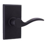 Weslock 7305 RH Carlow Molten Bronze Collection Single Dummy Lever with Square Rosette for Right Handed Doors
