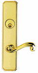 Omnia 11055AC Double Cylinder Mortise Entry Set