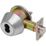 Dexter Commercial DB2000SCT SFIC Single Cylinder Grade 2 Deadbolt with Small Format IC Prep; Adjustable Backset; and 2-3/4