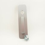 Dexter Commercial ED1500TNLRSFIC Nightlatch Key in Lever Exit Device Trim with Regular Lever with Small Format IC Prep