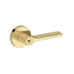 Baldwin EN.ANA.CRR.SMC Reserve Anaheim Hills Keyed Entry Leverset with Contemporary Round Rosette SmartKey C Keyway