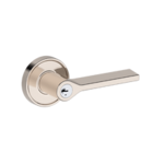 Baldwin EN.ANA.RRR.SMC Reserve Anaheim Hills Keyed Entry Leverset with Recessed Round Rosette SmartKey C Keyway