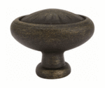 Emtek 86094 Tuscany Bronze Egg Cabinet Knob 1-1/4 Inch Diameter