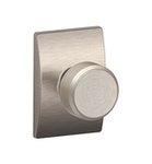 Schlage F10BWE/CEN Bowery Passage Knobset with Century Decorative Rosette