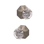 Schlage Custom FC172ALX/RWD Alexandria Dummy Knobset with Rosewood Decorative Rosette (2 Single Dummies)