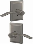 Schlage Custom FC172PEN/GDV Pennant Dummy Leverset with Grandville Decorative Rosette (2 Single Dummies)
