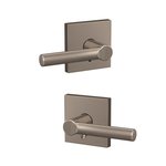 Schlage Custom FC21BRW/COL Broadway Passage/Privacy Leverset with Collins Decorative Rosette