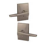 Schlage Custom FC21ELR/CEN Eller Passage/Privacy Leverset with Century Decorative Rosette