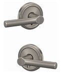 Schlage Custom FC21BRW/IND Broadway Passage/Privacy Leverset with Indy Decorative Rosette