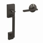 Schlage Custom FC285 CEN/LATxKIN Century Lower Handleset with Latitude Lever & Kinsler Rosette