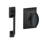 Schlage FE285 CEN/SIExADD Century Lower Handleset with Siena Knob & Addison Rosette