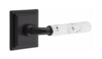 Emtek R-Bar Terrazzo 8161 Select Brass Passage Leverset with Wilshire Rosette for Right Handed Doors product