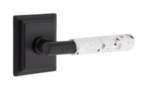 Emtek T-Bar Terrazzo 8561 SD Select Brass Single Dummy Lever with Wilshire Rosette for Left Handed Doors product