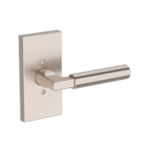 Baldwin HD.LKF.CFR Reserve Lake Forest Single Dummy Lever with Contemporary 5 Inch Rosette