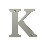 Deltana RL4K Solid Brass 4 Inch House Letter &quot;K&quot;