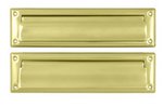 Deltana MS212U 13-1/8 Inch x 3-5/8 Inch Mail Slot with Interior Flap