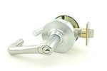 Schlage ND80RDEL/EU-TLR Tubular Storeroom Electrically Locked/Unlocked Door Lever Set with Full Size Interchangeable Core