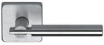Omnia 25SPD Stainless Steel Full Dummy Leverset with Square Rosette