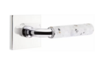 Emtek R-Bar Terrazzo 5110 Select Brass Passage Leverset with Square Rosette for Right Handed Doors product