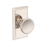 Baldwin PS.SOL.HFR Reserve Solvang Passage Knobset with Chamfered 5 Inch Rosette