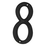 Deltana RNZ48 Zinc 4 Inch House Number