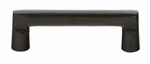 Emtek 86332 Sandcast Bronze Rail Cabinet Pull 3 Inch Center-to-Center