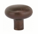 Emtek 86117 Sandcast Bronze Round Cabinet Knob 1-3/4 Inch Diameter