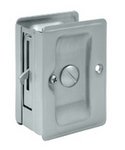 Deltana SDLA325U Solid Brass Heavy Duty Privacy Pocket Door Lock