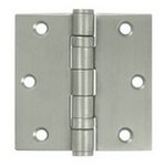 Deltana SS35B Ball Bearing 3-1/2 Inch x 3-1/2 Inch Stainless Steel Hinge with Square Corners (Sold in Pairs)