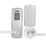 Schlage Electronic CO100CY70KPLAT Standalone Electronic Cylindrical Classroom / Storeroom Lock with Keypad and Latitude Lever