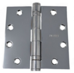 Ives 5BB1HW 5 Inch x 5 Inch Ball Bearing Heavy Weight Brass Hinge with Square Corners (Sold Each)