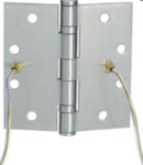 Ives 5BB1412TW8 8 Wire 4-1/2 Inch x 4-1/2 Inch Five Knuckle Ball Bearing Standard Weight Electric Hinge