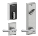 Schlage Electronic FE410FADD512VLA Control Smart Interconnected Lock UL Listed with Addison Trim and Avila Lever with 5-1/2 Inch Bore Spacing