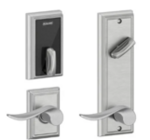 Schlage Electronic FE410FADD512SAC Control Smart Interconnected Lock UL Listed with Addison Trim and longitude Lever with 5-1/2 Inch Bore Spacing