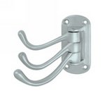 Deltana TSH40U 4 Inch Projection Triple Swivel Hook
