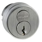 Schlage 20-061 C Conventional Core Mortise Cylinder C Keyway with Compression Ring, Spring and 3/8" Blocking Ring with Straight Cam