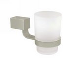 Deltana ZA2014 Zinc and Aluminum Modern Wall Mounted Tooth Brush Holder