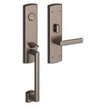 Baldwin M516.LENT Soho 3/4 Escutcheon Left Hand Single Cylinder Entry Mortise “TRIM ONLY”