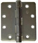 Hager RCBB12794124 4-1/2" x 4" 1/4" Radius Full Mortise Standard Weight Ball Bearing Hinge - * Not Returnable *