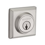 Baldwin DC.TSD.SMT Reserve Traditional Square Double Cylinder Deadbolt for SmartKey Cylinder