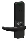 Schlage Electronic XE360TOFBSMP6NEP XE360 Series Wireless Tubular Lock Offline Push Button Function with Smart Mobile Reader and Neptune Lever
