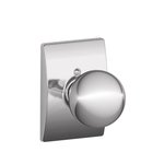 Schlage F170ORB/CEN Orbit Single Dummy Knob with Century Decorative Rosette