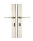 Emtek Keyed with American Cylinder, Hub Below Handle category