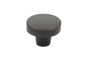 Emtek 86661 Sandcast Bronze Rustic Modern Round Cabinet ...